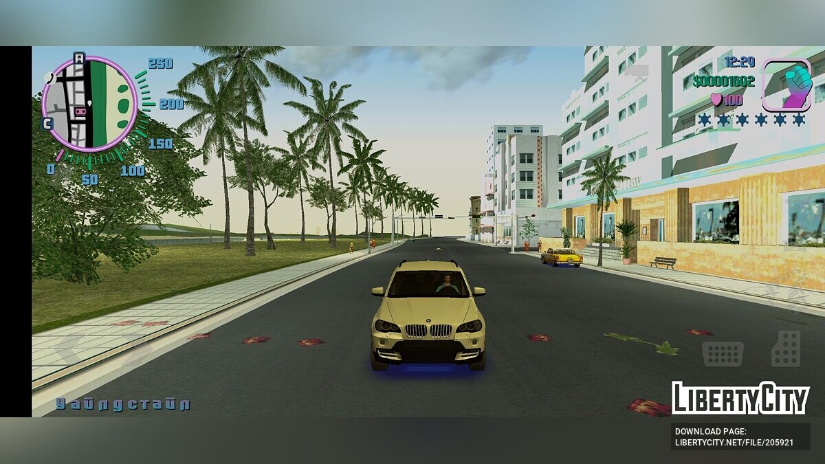 Скачать BMW X5 для GTA Vice City (iOS, Android)