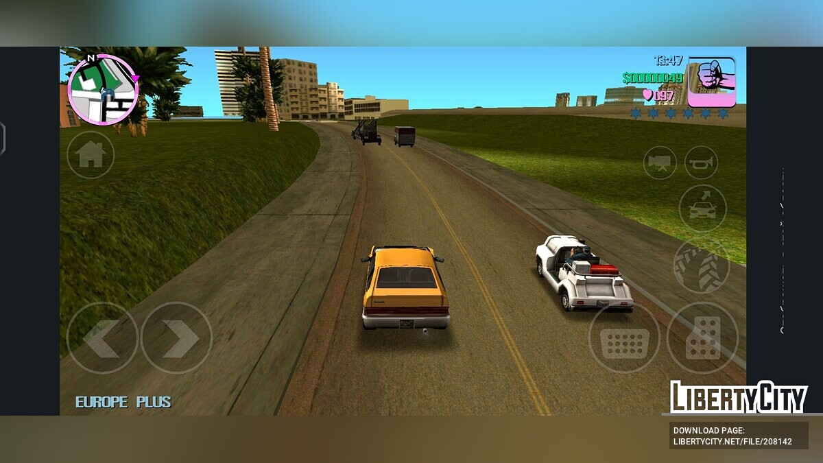 Скачать Реалистичный default.ide (vc android) для GTA Vice City (iOS,  Android)