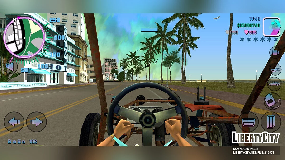 Багги из Half Life 2 / GTA Vice City (iOS, Android)