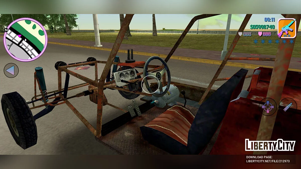 Багги из Half Life 2 / GTA Vice City (iOS, Android)