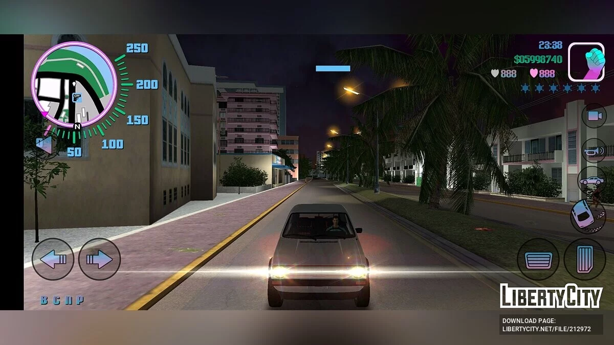 Volkswagen Golf Mk1 GTI / GTA Vice City (iOS, Android)