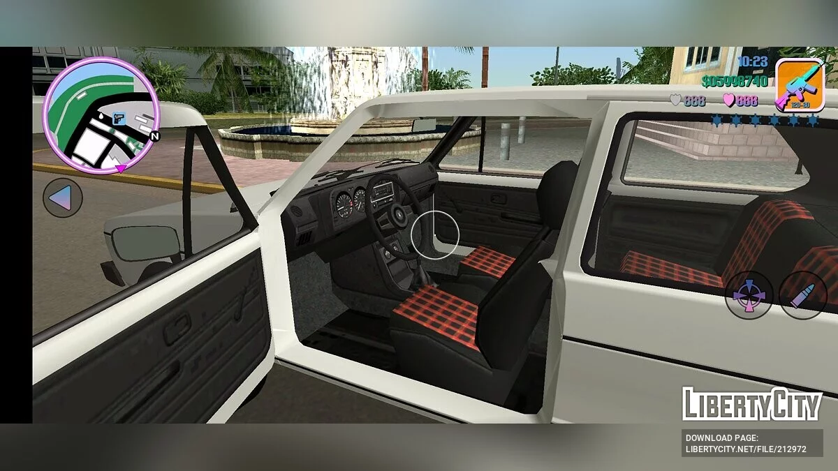 Volkswagen Golf Mk1 GTI / GTA Vice City (iOS, Android)