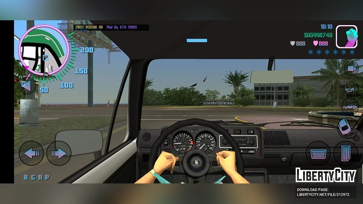 Volkswagen Golf Mk1 GTI / GTA Vice City (iOS, Android)