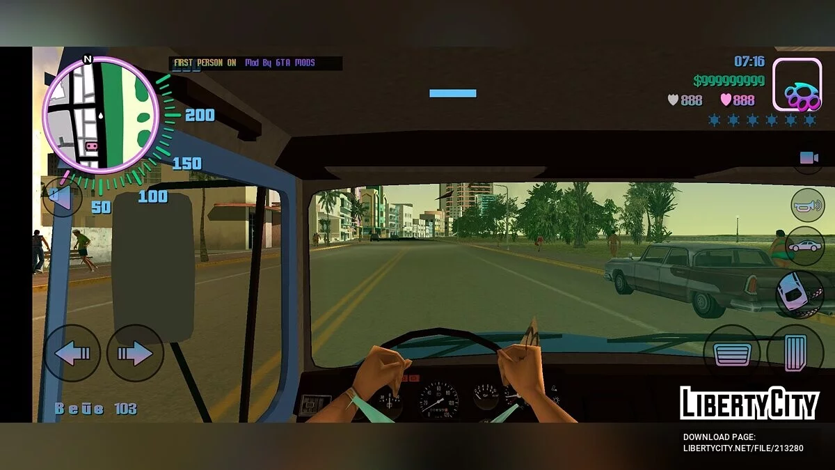 ГАЗ 2308 «Атаман» / GTA Vice City (iOS, Android)