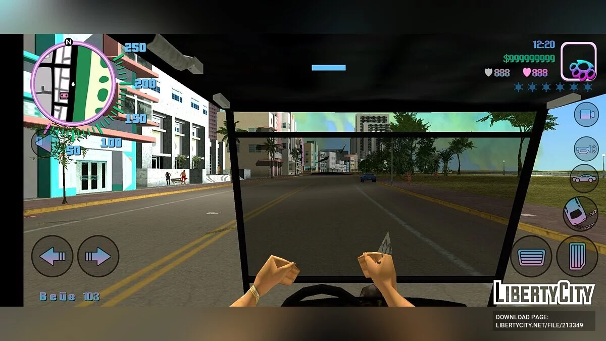 GTA 4 Caddy / GTA Vice City (iOS, Android)