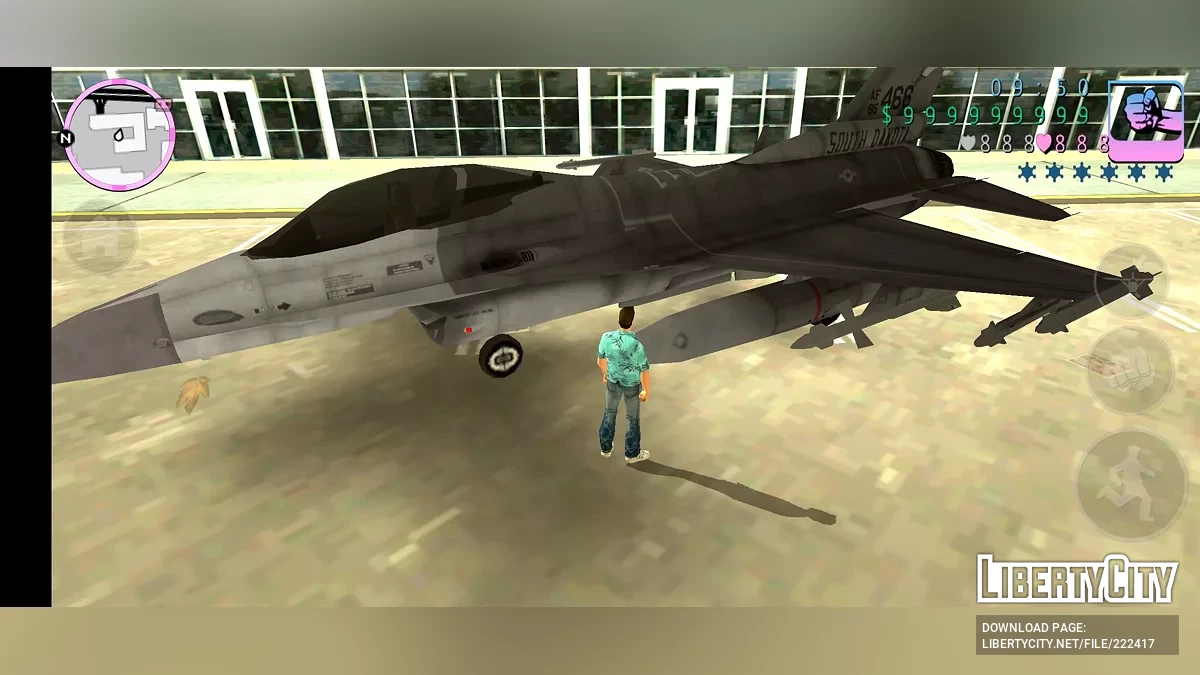 F-16 (Warcraft) / GTA Vice City (iOS, Android)