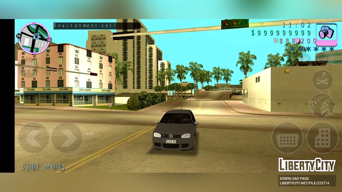 Volkswagen Golf / GTA Vice City (iOS, Android)