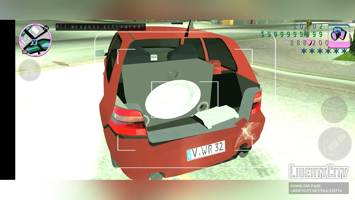 Volkswagen Golf / GTA Vice City (iOS, Android)