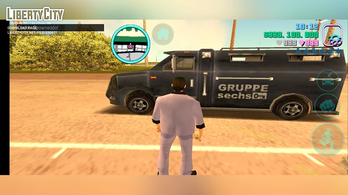 (Типа Последнее Обновление) Xbox'D PS2/PC Транспортные Средства 1.2 / GTA Vice City (iOS, Android)