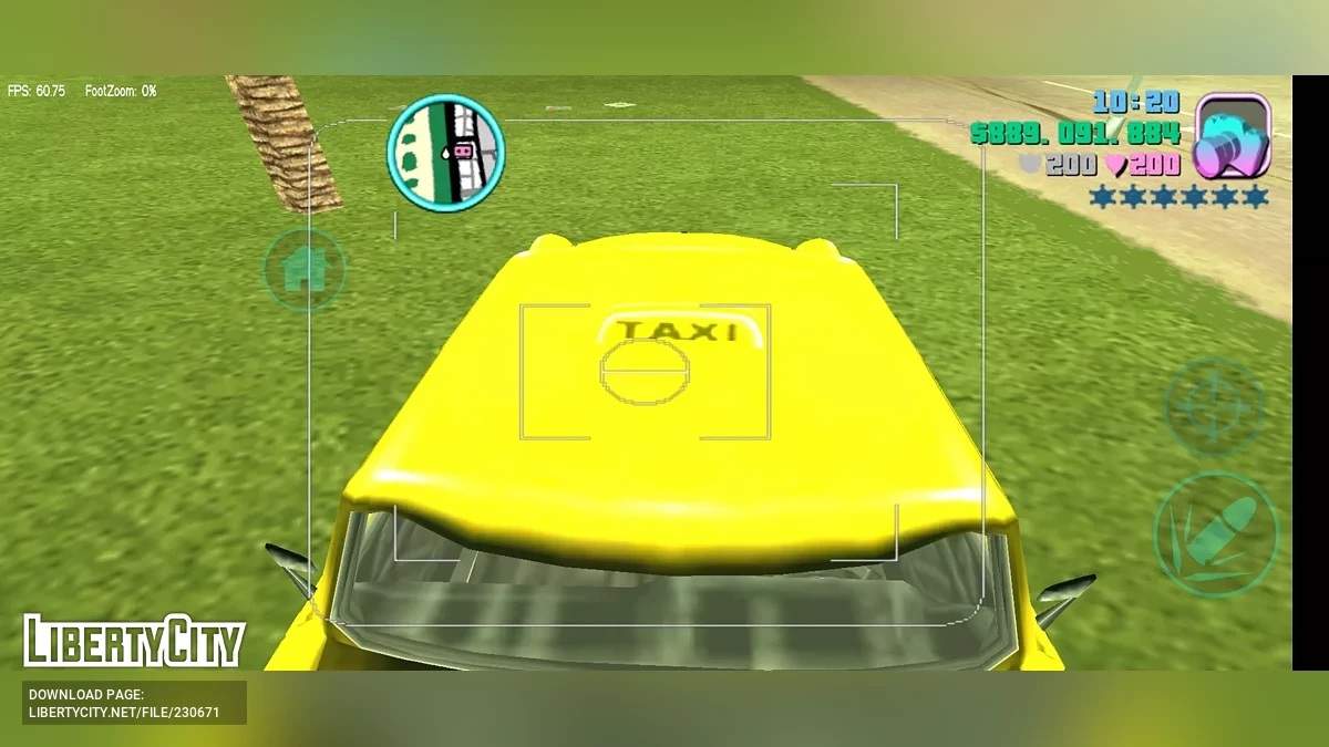 Мод автомобилей Xbox для PS2/PC 1.1 / GTA Vice City (iOS, Android)