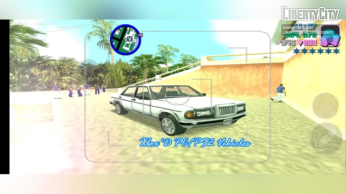 Мод для автомобилей Xbox' на PS2/PC / GTA Vice City (iOS, Android)