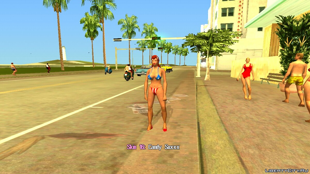 Скачать Skin Selector для GTA Vice City (Android) для GTA Vice City (iOS,  Android)