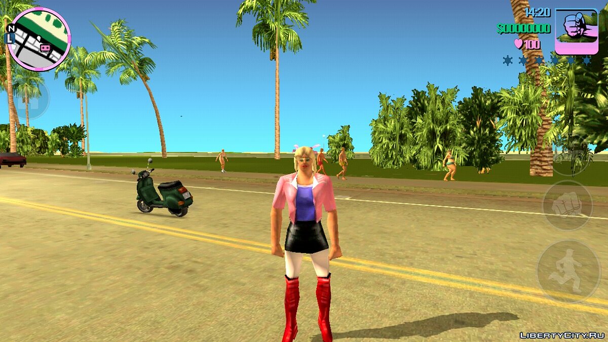 Скачать Skin Selector для GTA Vice City (Android) для GTA Vice City (iOS,  Android)