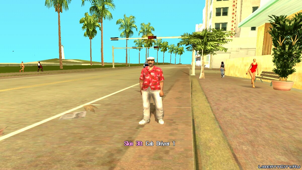 Скачать Skin Selector для GTA Vice City (Android) для GTA Vice City (iOS,  Android)