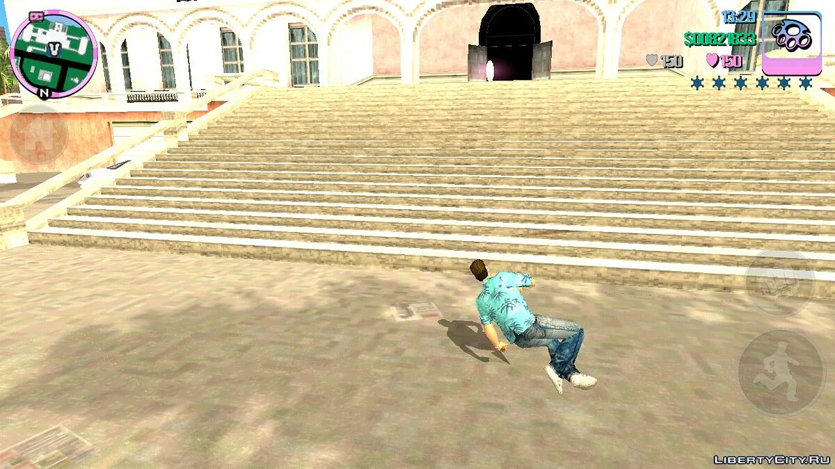 Возможность танцевать брейк-данс / GTA Vice City (iOS, Android)