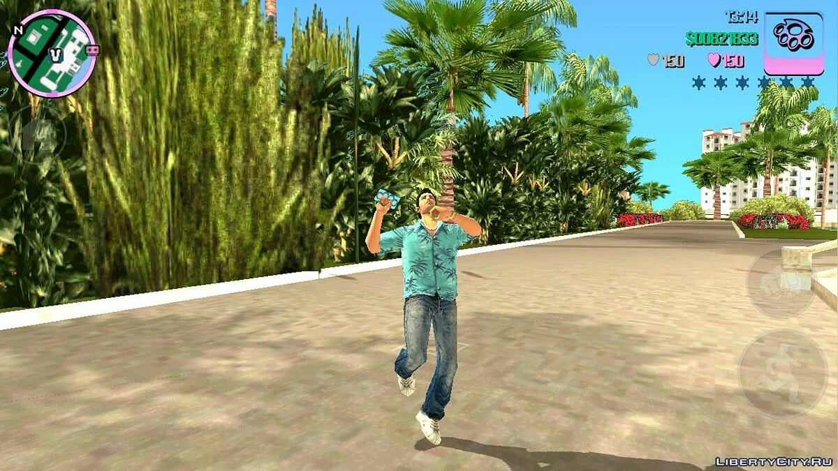 Возможность танцевать брейк-данс / GTA Vice City (iOS, Android)