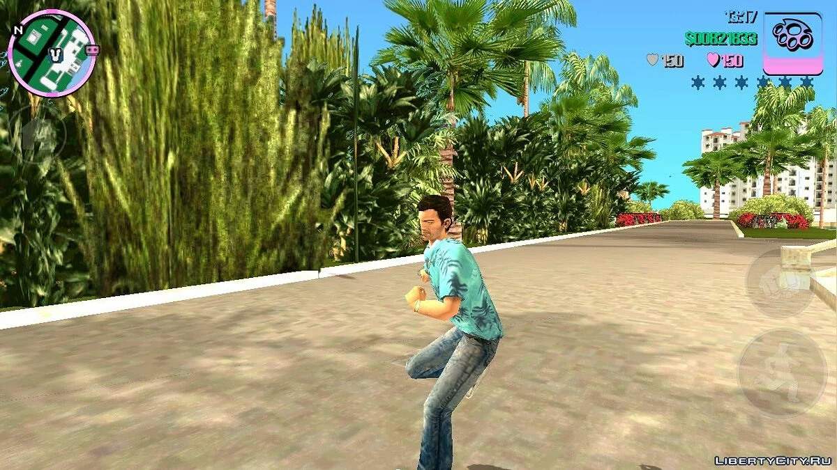 Возможность танцевать брейк-данс / GTA Vice City (iOS, Android)