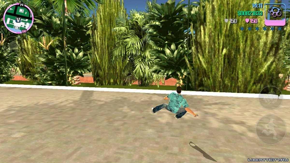 Возможность танцевать брейк-данс / GTA Vice City (iOS, Android)