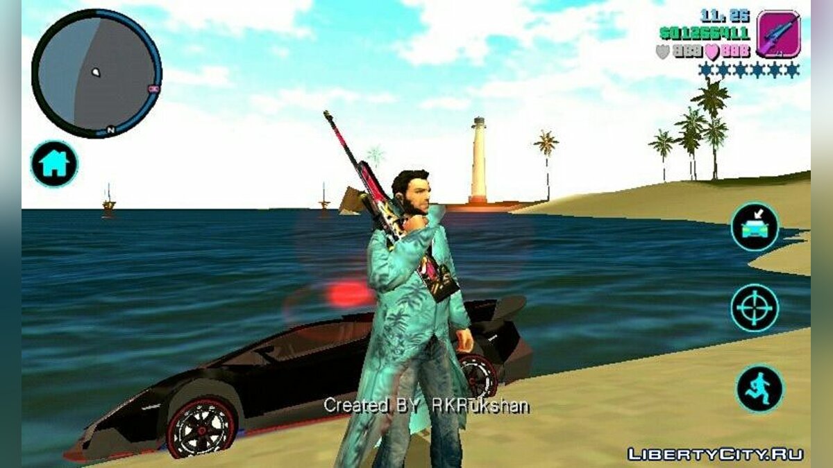 Скачать Новые анимации гангстера для GTA Vice City (iOS, Android)