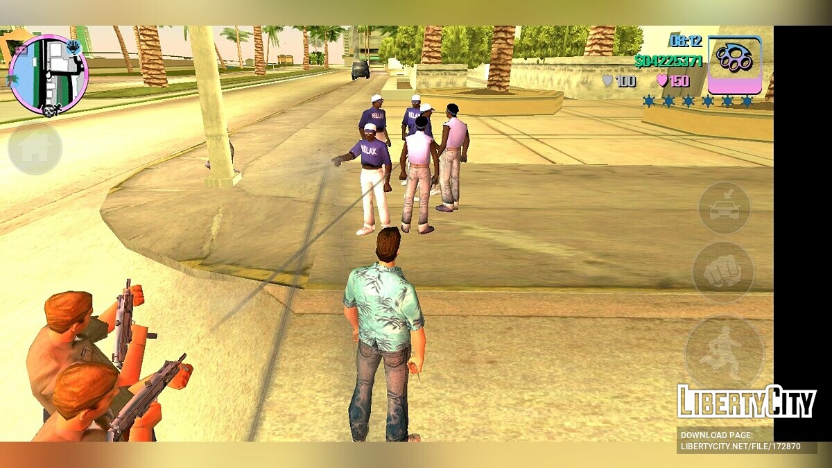Ability to call the police for GTA Vice City (iOS, Android) - Картинка #8
