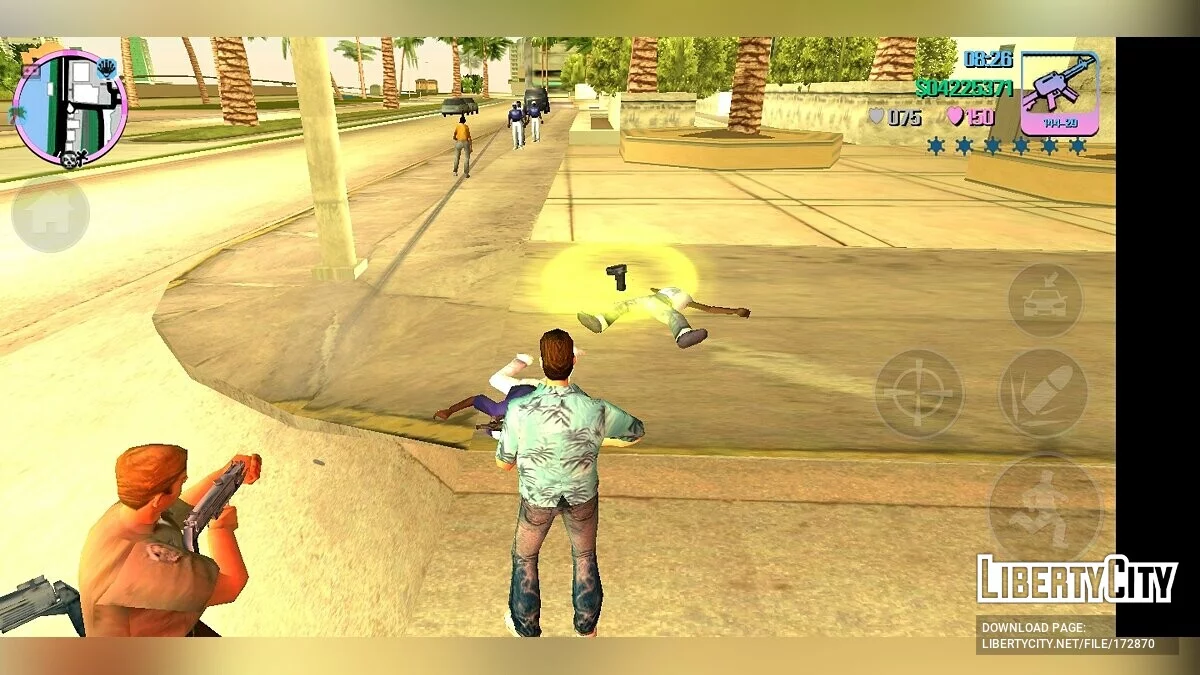 Возможность позвонить в полицию / GTA Vice City (iOS, Android)
