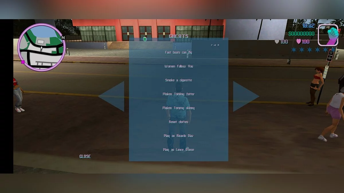 Чит меню / GTA Vice City (iOS, Android)