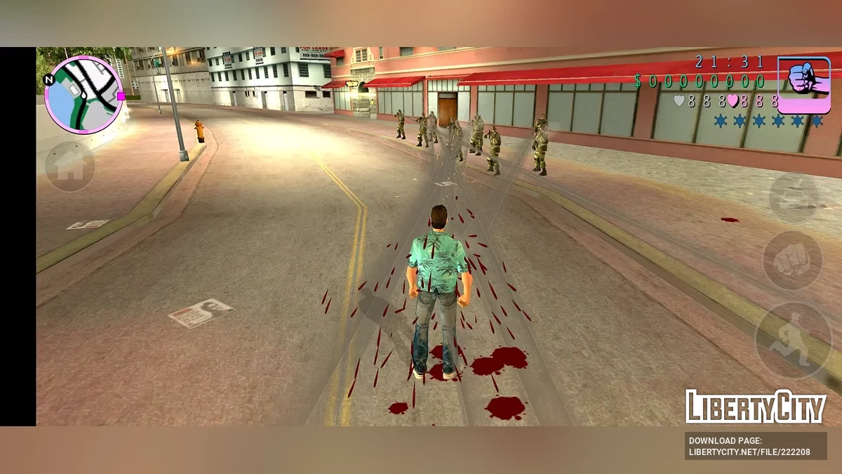 Армия повсюду / GTA Vice City (iOS, Android)