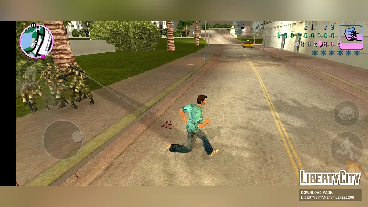 Армия повсюду / GTA Vice City (iOS, Android)