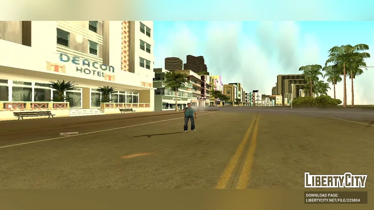 Заморозить камеру / GTA Vice City (iOS, Android)