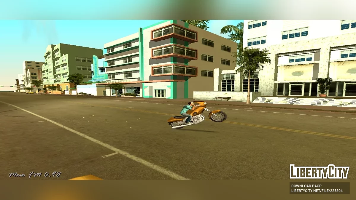 Заморозить камеру / GTA Vice City (iOS, Android)