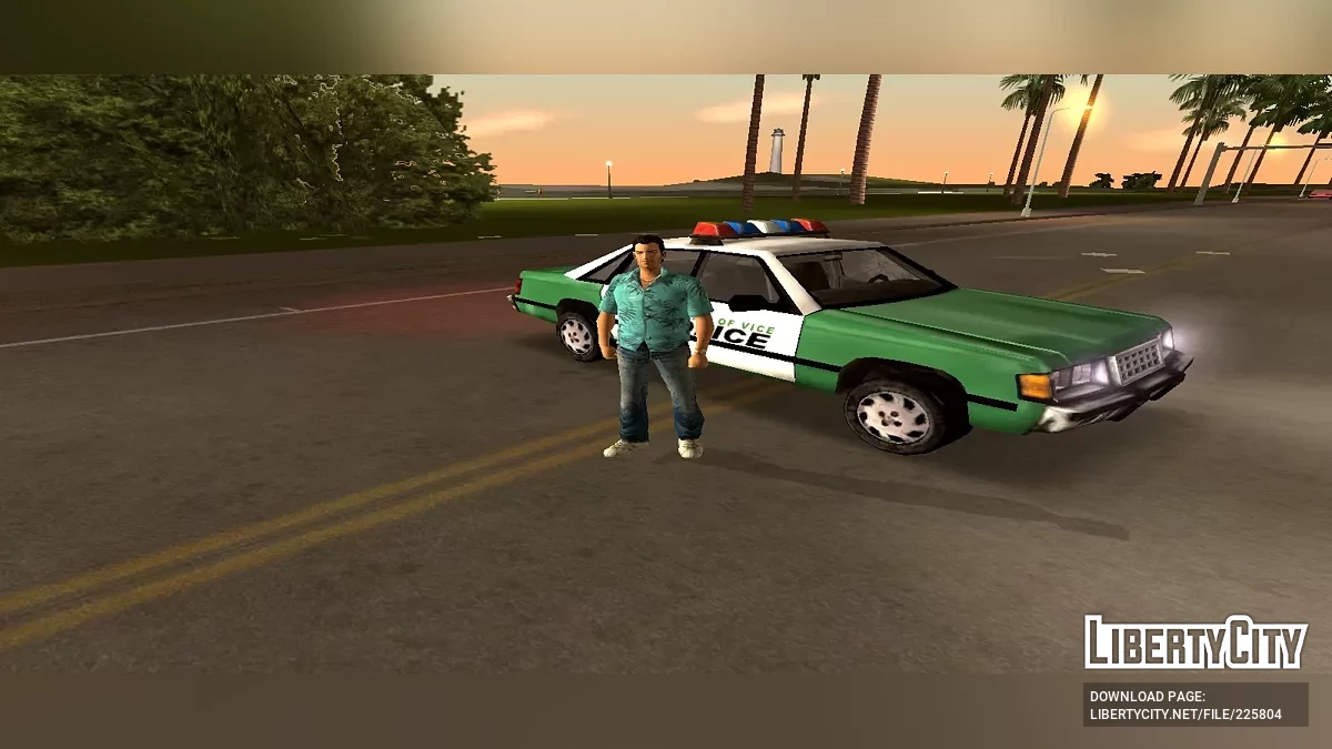 Заморозить камеру / GTA Vice City (iOS, Android)