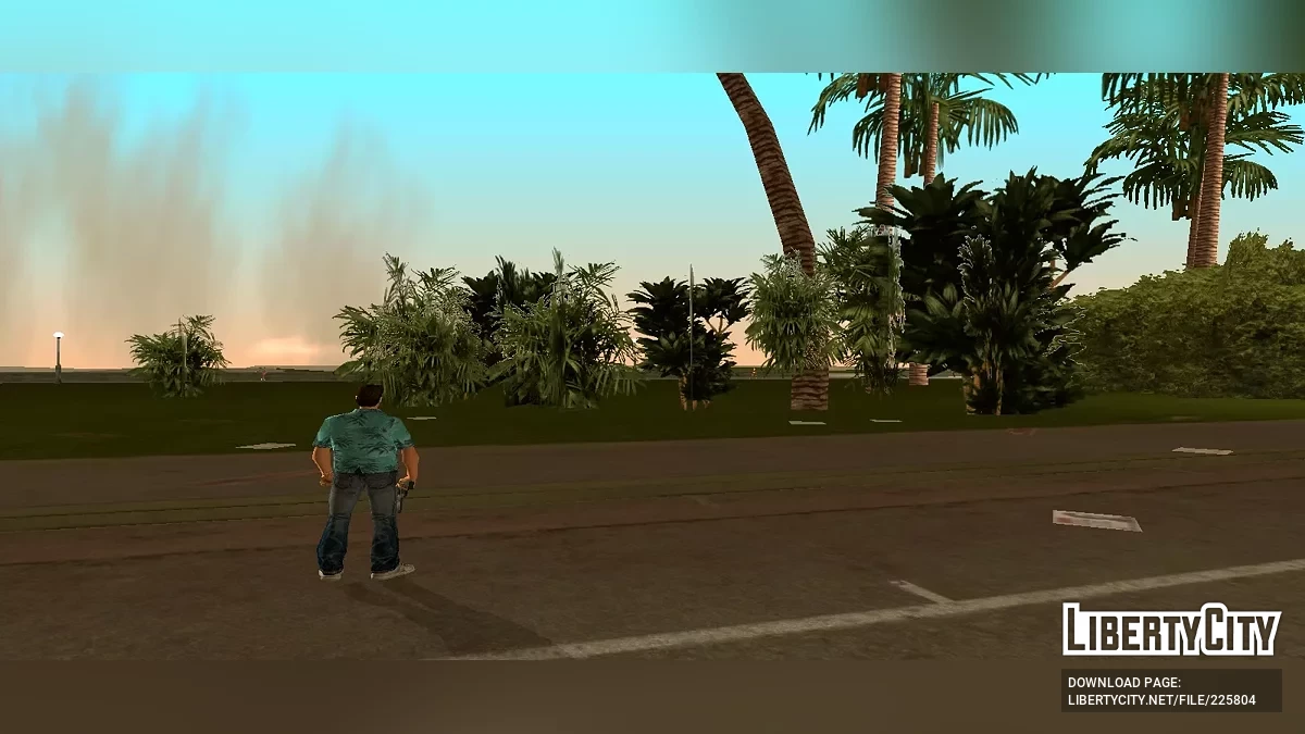 Заморозить камеру / GTA Vice City (iOS, Android)