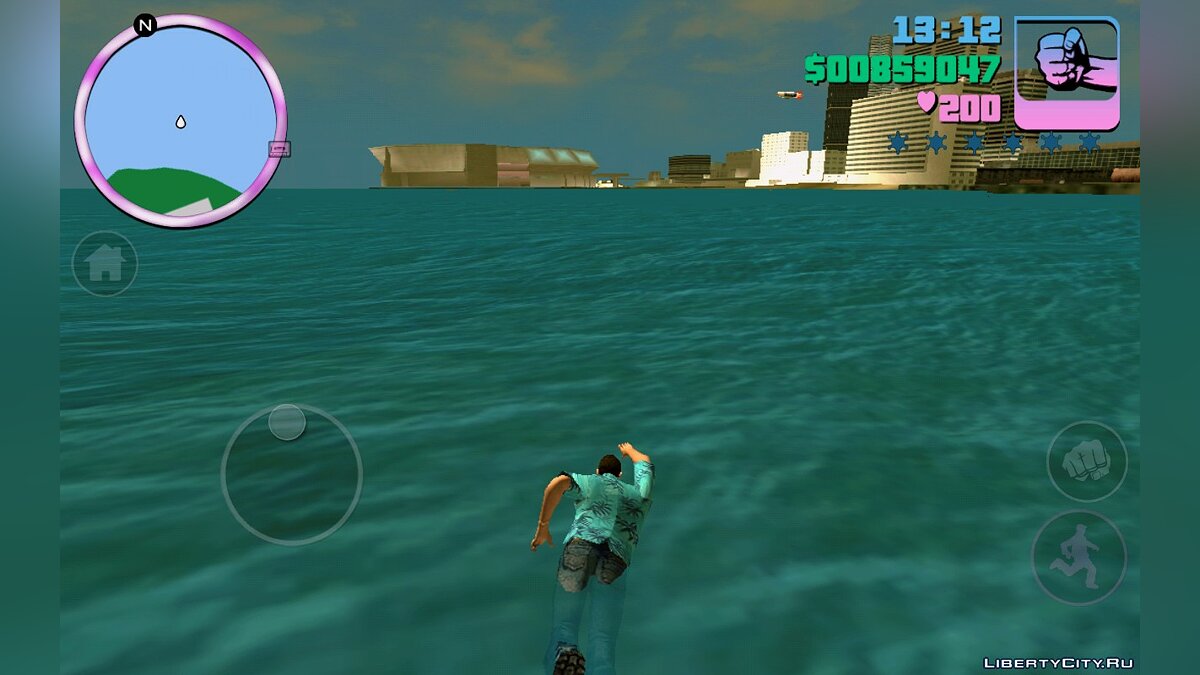 Плавание и паркур (android) для GTA Vice City (iOS, Android) - Картинка #2