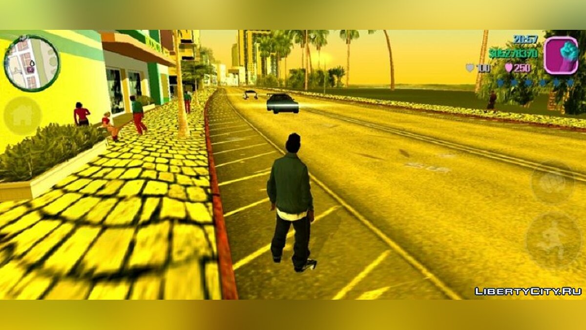 Больше траффика для GTA Vice City (iOS, Android) - Картинка #2