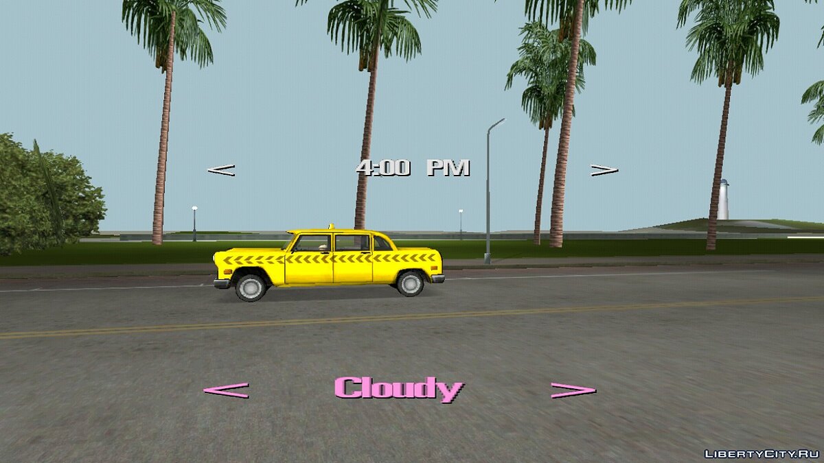 Choice of weather and time for GTA Vice City (iOS, Android) - Картинка #2