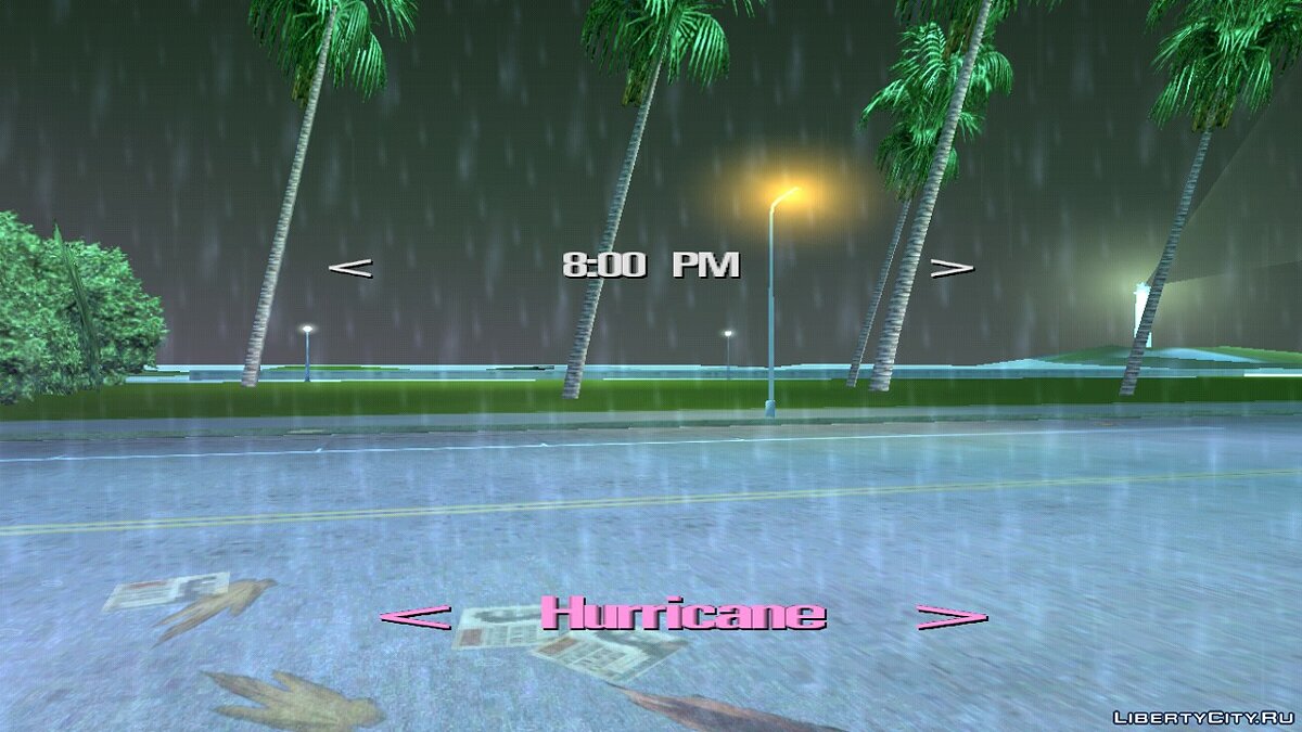 Choice of weather and time for GTA Vice City (iOS, Android) - Картинка #3