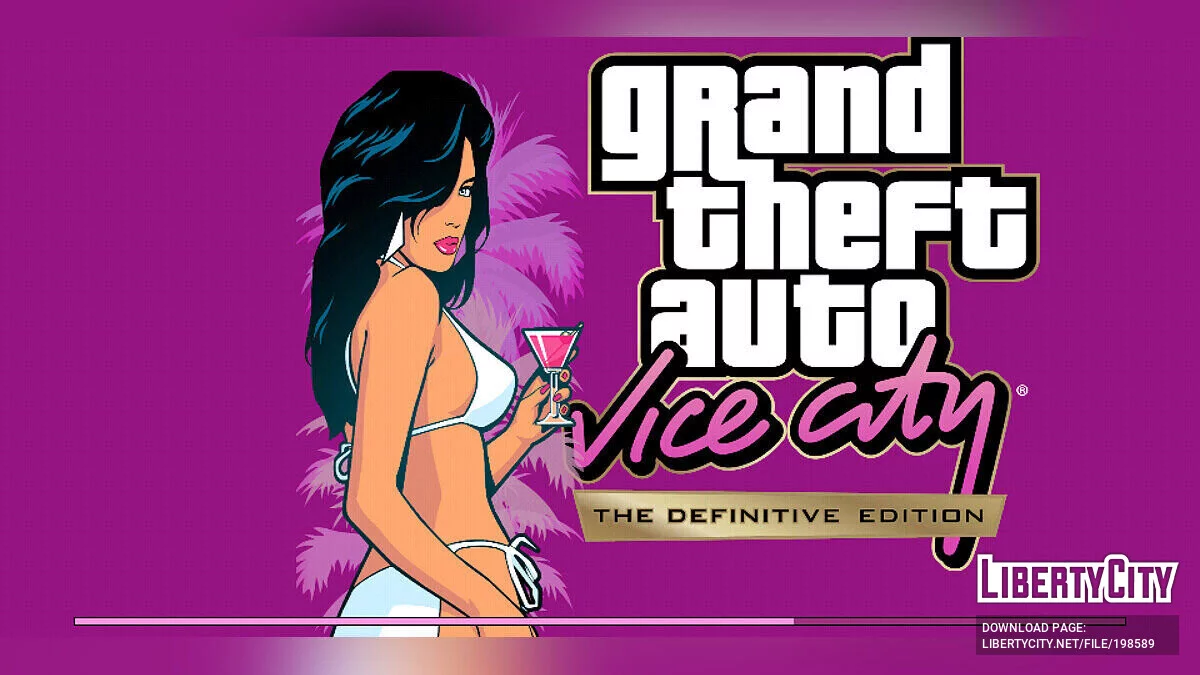 GTA Vice City: The Definitive Edition - новые текстуры для меню игры / GTA Vice City (iOS, Android)