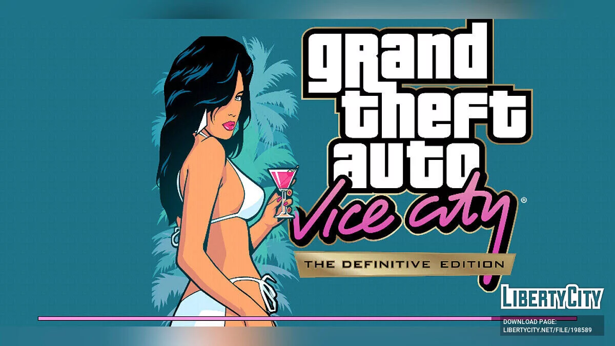 GTA Vice City: The Definitive Edition - новые текстуры для меню игры / GTA Vice City (iOS, Android)
