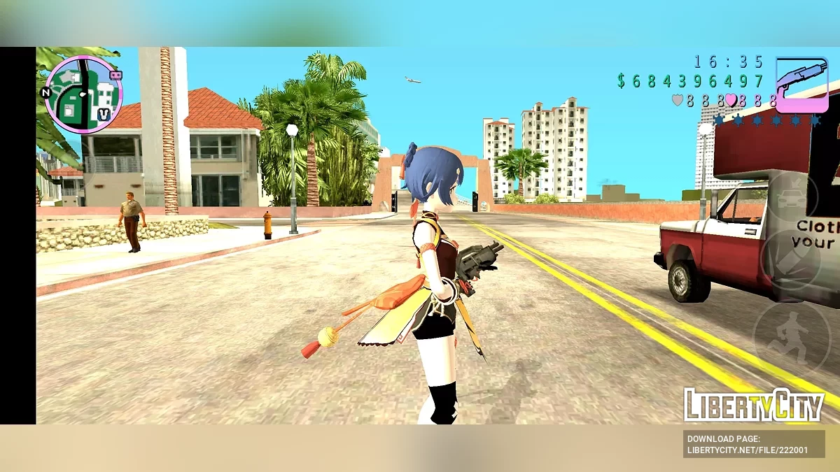 Xiang Ling из Genshin Impact / GTA Vice City (iOS, Android)