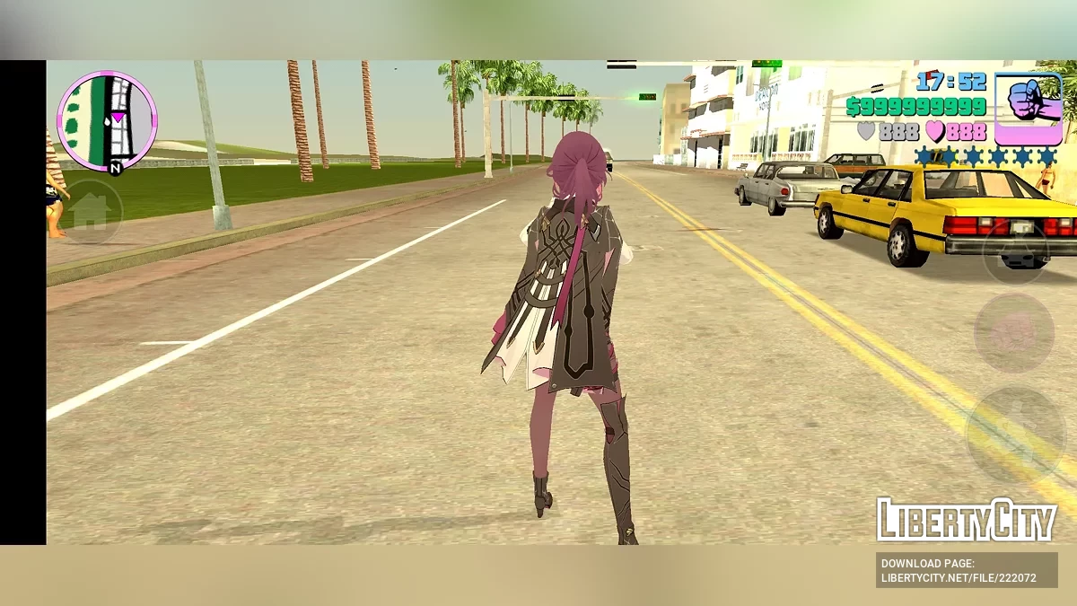 Kafka из Honkai: Star Rail / GTA Vice City (iOS, Android)