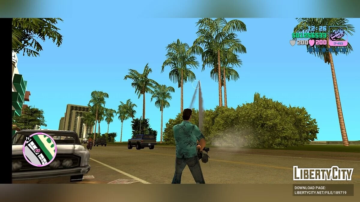 Поведение камеры, как на ПК-версии / GTA Vice City (iOS, Android)