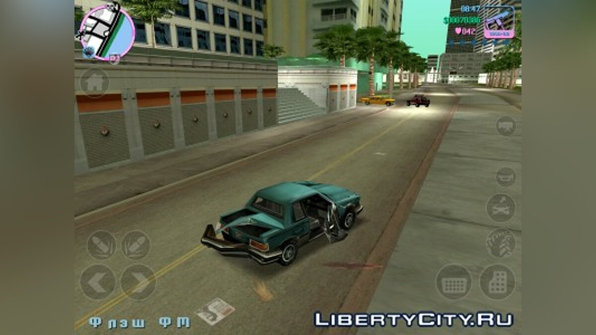 Убойные повреждения авто для GTA Vice City (iOS, Android) - Картинка #2