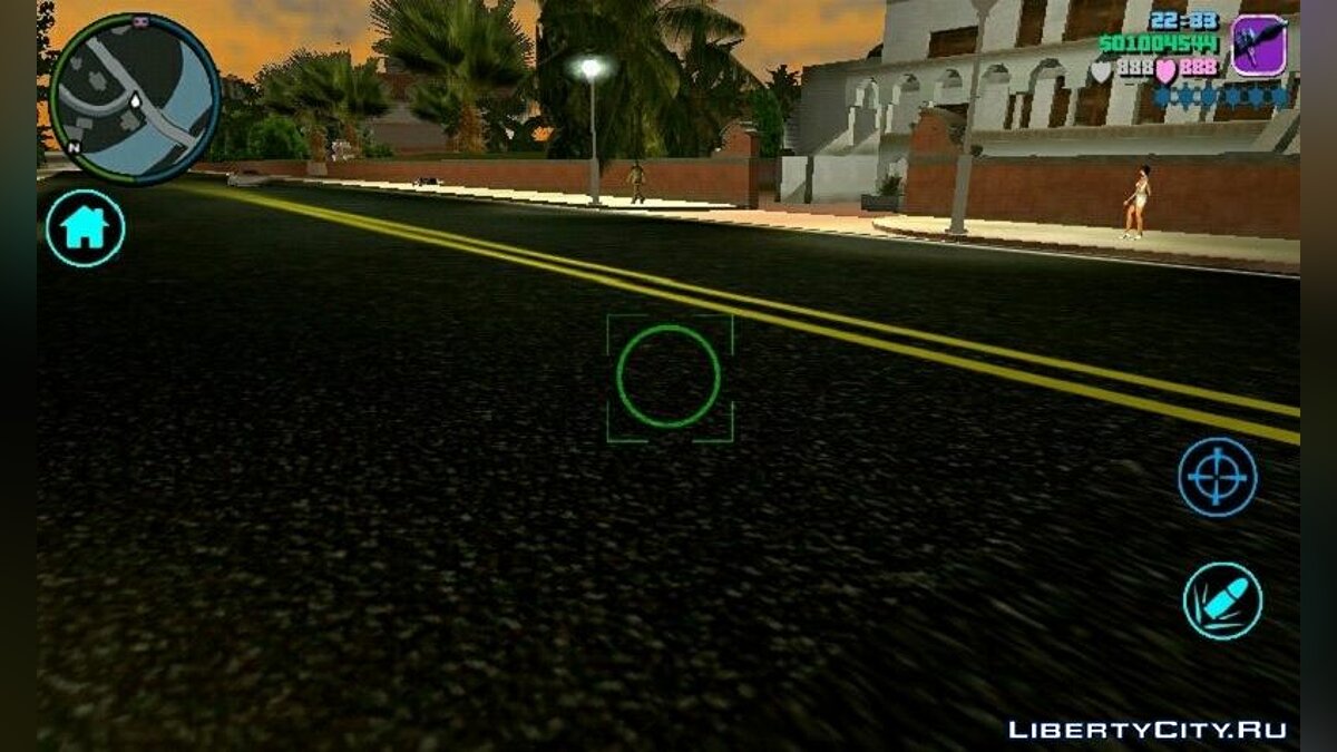 HD textures for roads and sidewalks for GTA Vice City (iOS, Android) - Картинка #4