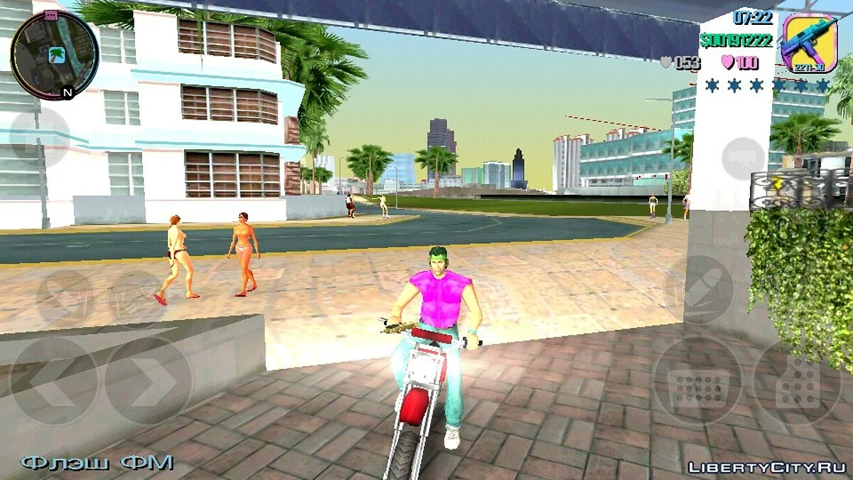Скин байкера для GTA VC / GTA Vice City (iOS, Android)