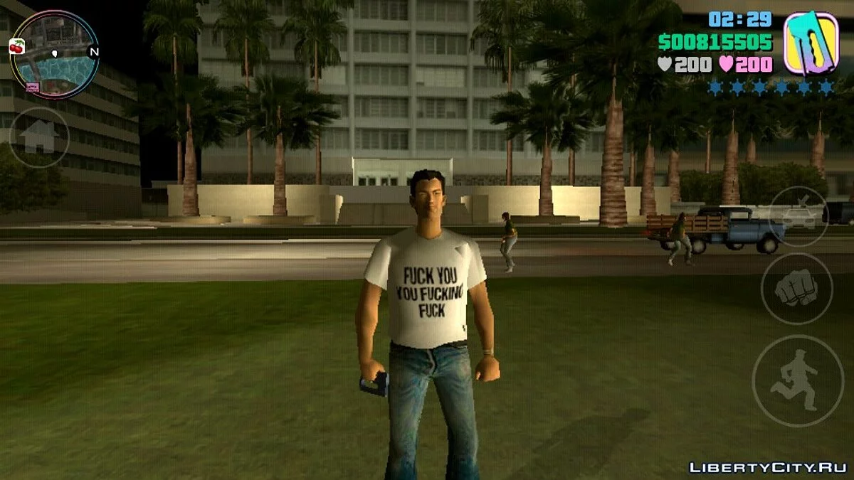 Новая футболка для Томми / GTA Vice City (iOS, Android)