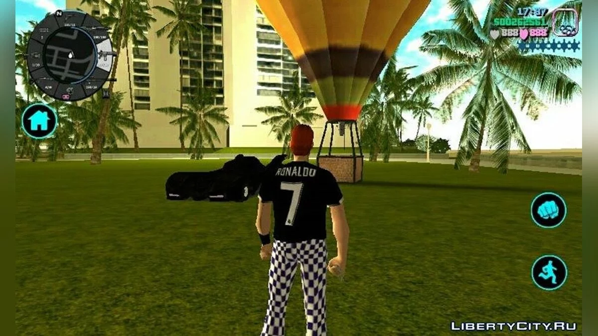 Футболка в стиле Роналду / GTA Vice City (iOS, Android)