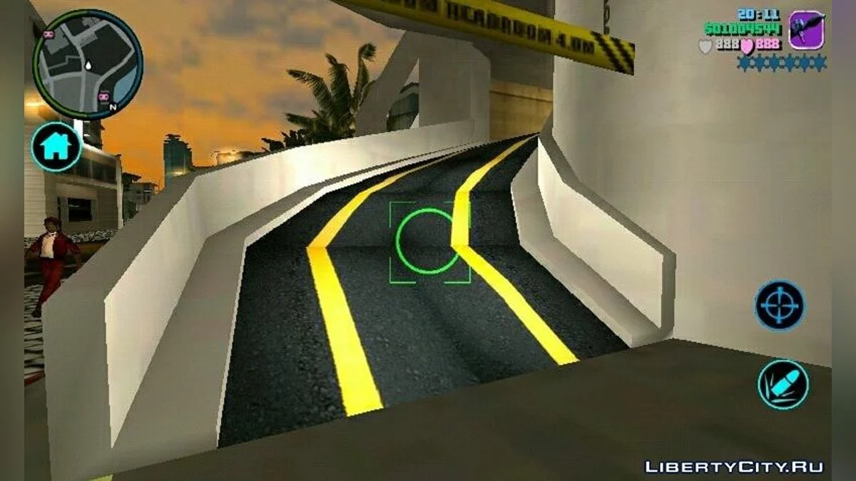 HD текстуры для дорог и тротуаров  / GTA Vice City (iOS, Android)