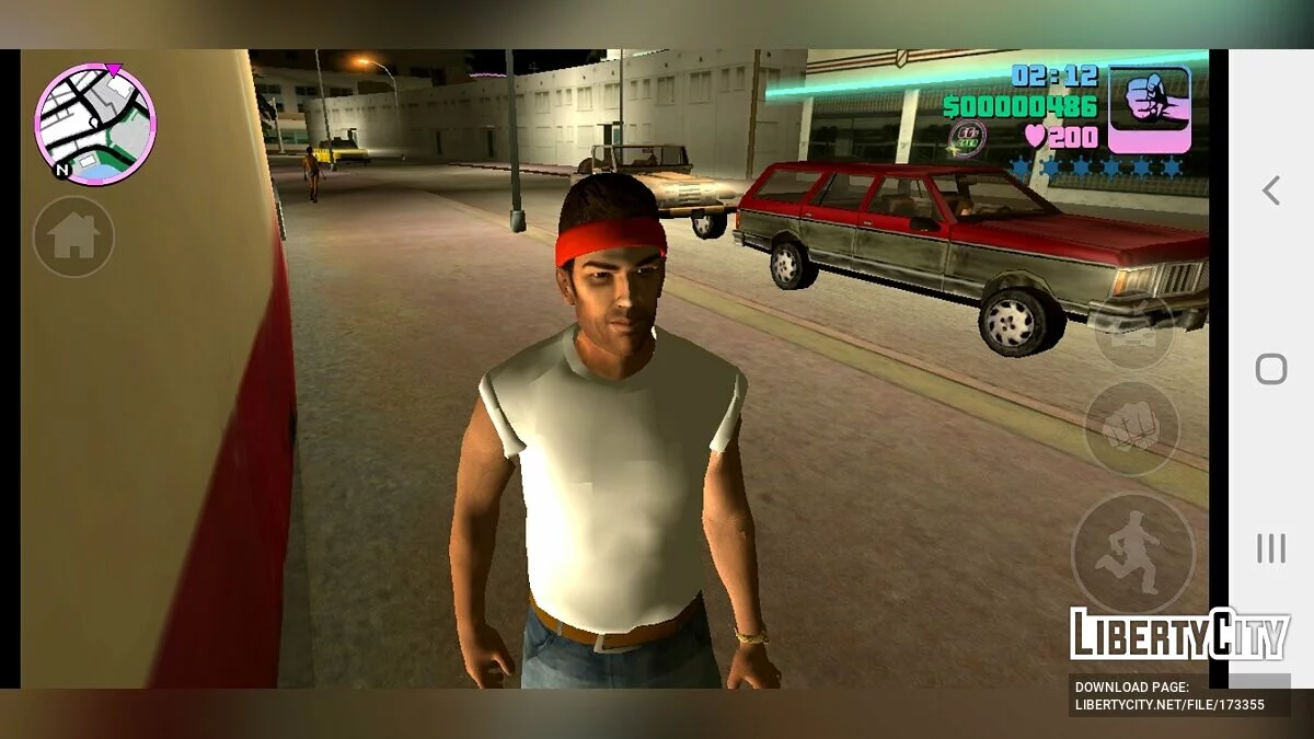 Качественный скин Томми Версетти / GTA Vice City (iOS, Android)