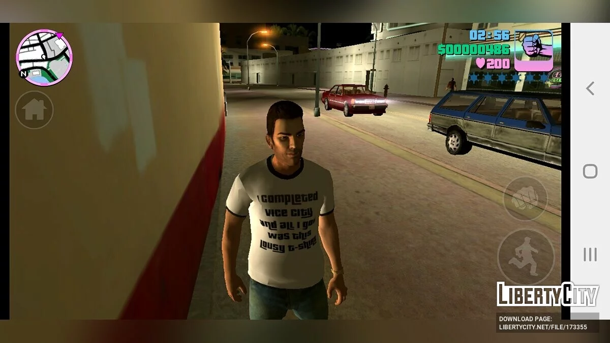 Качественный скин Томми Версетти / GTA Vice City (iOS, Android)