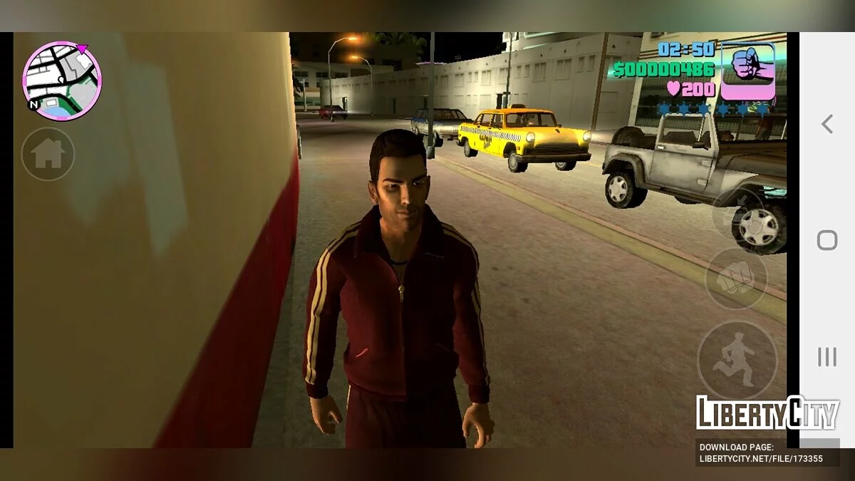 Качественный скин Томми Версетти / GTA Vice City (iOS, Android)